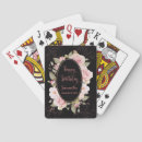 Recherche de aquarelle rose jeux de cartes Unique