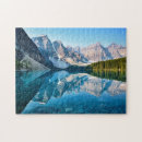 Recherche de lac de moraine puzzles Alberta