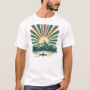 Recherche de canoë tshirts Coucher de soleil