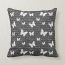 Recherche de papillon noir et blanc coussins Élégant