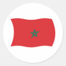 Recherche de le maroc autocollants Drapeau