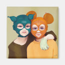 Recherche de chat et souris magnets Dessin