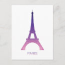 Recherche de tour eiffel abstrait Violet