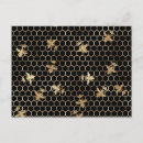 Recherche de abeille cartes postales Nid d'abeille