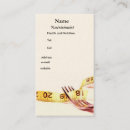 Recherche de logo fourchette cartes visite Nutritionniste