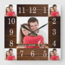 Recherche de bois rustique horloges Collage photo