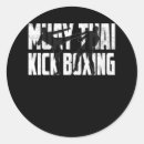 Recherche de kickboxing autocollants Martial