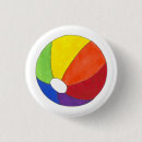 Recherche de rivage de plage badges Été