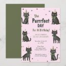 Recherche de chat minou invitations Rose