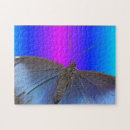 Recherche de morpho puzzles Papillon bleu morpho