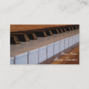 Recherche de affaires de professeur de piano cartes visite Clavier