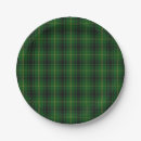 Recherche de tartan assiettes en papier Motif