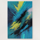 Recherche de abstrait puzzles Jaune