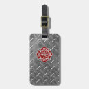 Recherche de foyer bagages étiquettes Pompier