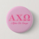Recherche de sororité badges Alpha chi omega