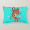 Recherche de turquoise et orange coussins Élégant