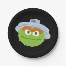 Recherche de oscar the grouch sesame street assiettes Seasame st