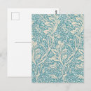 Zoek naar blad ontwerp briefkaarten William morris