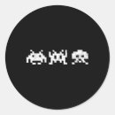 Recherche de joystick autocollants Rétro
