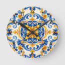 Zoek naar azulejo klokken Blauw