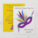 Recherche de masque de mardi gras invitations Fête masquée