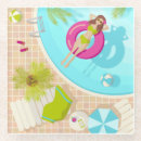 Zoek naar bikini onderzetters Beach