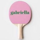 Recherche de palette raquettes ping pong Typographie