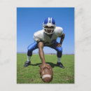 Recherche de footballeurs cartes postales Football américain