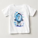 Recherche de oiseau bleu bébé tshirts Drôle