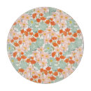 Recherche de fleur orange planches à découper Floral