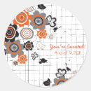 Recherche de funky autocollants Orange