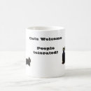 Recherche de silhouette de chat tasses Amoureux