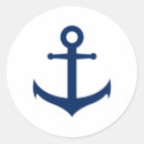 Recherche de ancre de bleu marine autocollants Plage