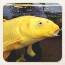 Recherche de poisson rouge dessous de verres Japonais