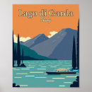 Recherche de di posters Lago di garda