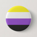 Recherche de non binaire badges Queer