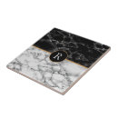 Recherche de marbre noir et blanc carreaux Monogramme