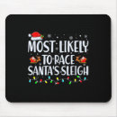 Recherche de le traîneau père noël tapis souris Probable