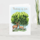 Recherche de faune et flore vœux cartes Cerf