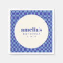 Recherche de damier serviettes Bleu
