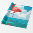 Zoek naar tropisch strand cadeaupapier Retro