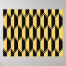 Zoek naar zwart wit art deco posters Patroon