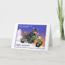 Zoek naar fietser cartoon kaarten Kerstmis