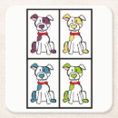 Recherche de verre chien de dessous de dessous de verres Dog