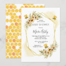 Recherche de abeille baby shower invitations Maman à l'abeille