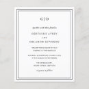 Recherche de noir et argent invitations Pour elle