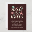 Recherche de deck the halls invitations Vacances