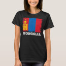 Recherche de drapeau mongol tshirts Pays