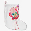 Zoek naar vogels kerstsokken Boho