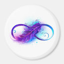 Recherche de infinité magnets Bleu